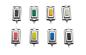 Preview: push button switch red  3.7mm  X 6.1mm X 2.5mm