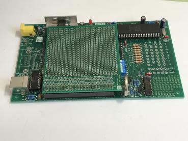 Perfboard for Z8 Basic Single board computer