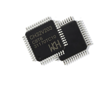 CH32V203C8T6 RISC-V,64KB Flash, 20KB SRAM, 144MHz, LQFP-48(7x7)