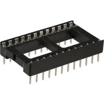 DIL IC-Fassungen Low-Cost 24pol. 15.24mm