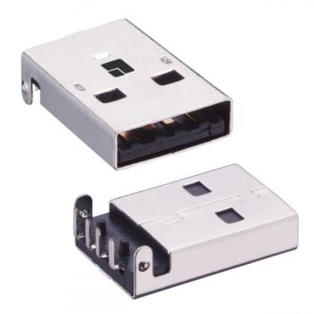 Lumberg USB-2.0-Einbaustecker Typ A - 2410 08