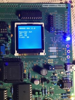 UB88xx TB4 mit Register anzeige auf TFT-Display