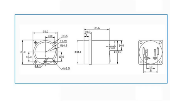 Preview: 2 Kanal Analog VU Lever Meter