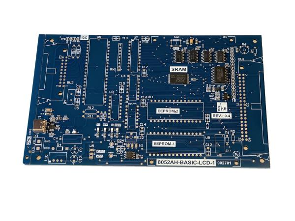 8052AH-BASIC-EEPROM-LCD1-PCB/Kit