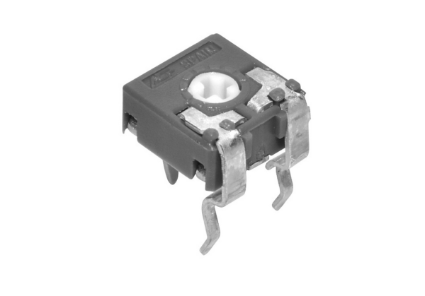 Kohleschicht-Trimmer 10k ±20% liegend 0,1W RM5 CA6