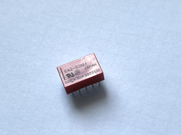 Signal Relay EA25SNU  5V 1A 2CO, LATCHING