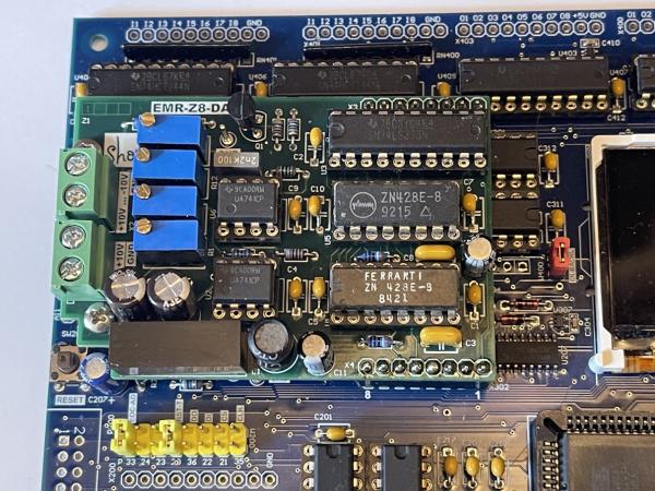 2x8Bit DAC 0..+10V/+10V..-10V