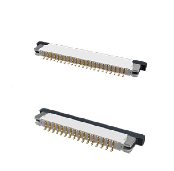 FFC connector F52Q-1A7H1-11022 - 22 pin. , 1.0mm, top, gold