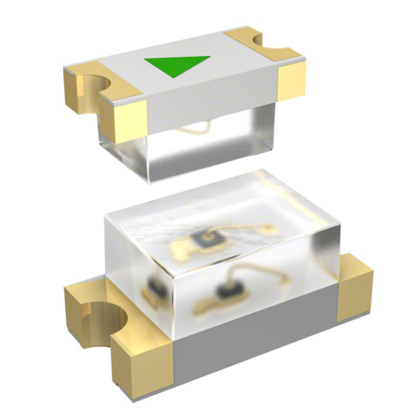 LED, SMD 0805, Gelb, 125 mcd, 130°