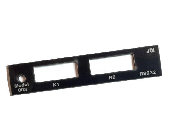 KC85 - M003-RS232 module cover printed