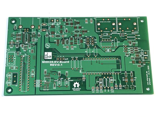 MIDI28 Development board