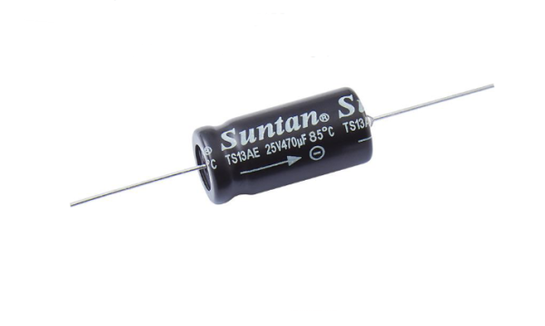 thumbnail image 2 of 5x VISHAY/Philips 100uF 100V Axial Electrolytic Capacitor – 10x25mm, 85°C, 2500h – MAL202190532E3 2 of 3