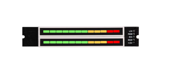 LED VU-Meter Kit - 12-Level Indicator Stereo