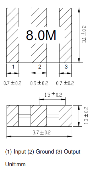 Resonators 8.00 MHz - ZTTCV8.00MT