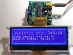 LCD VLGEM1277-01 Temperatur/Humidity Controller Board PCB/Bausatz